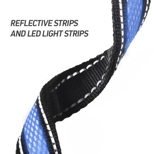 Rechargeable <strong>LED</strong> Light-Up <strong>Dog</strong> <strong>Collar</strong> Waterproof Tactical Style Night Walking Glowing <strong>Collar</strong> for Small Medium Large <strong>Dogs</strong> - Product Image 5