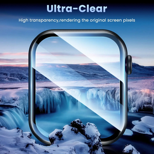 ฟิล์มติดง่ายสำหรับ <span class=keywords><strong>Apple</strong></span> <span class=keywords><strong>Watch</strong></span> <span class=keywords><strong>ultra</strong></span> 3 2 1 49มม. ฟิล์มกันรอยหน้าจอ PMMA ยืดหยุ่นได้สำหรับ iWatch ซีรีส์ S11 S10 42มม. 46มม. - Product Image 5