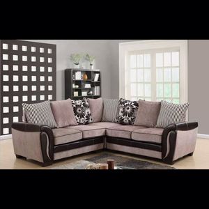 Hot Popular Microfiber Fabric <b>Sofa</b> Set Good Quality Modern Design with Extendable Feature Durable Wood Frame - Product Image 2