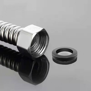Cincin Penyegel Karet Putih/Hitam 1/2 3/4 1/4 Inci untuk Pipa Bergelombang Selang Saluran Masuk Air Pipa Gas Silikon Tahan Air - Product Image 4