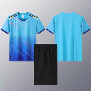 Trajes de uniformes de bádminton sublimación Tenis de secado rápido transpirable de poliéster completo en stock - Product Image 3