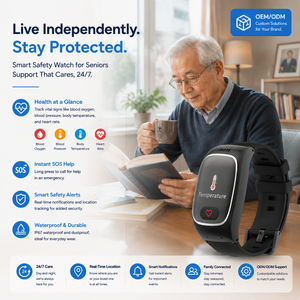 Montre connectée anti-perte pour seniors : 4G LTE, localisation GPS précise <span class=keywords><strong>et</strong></span> SOS - Product Image 1