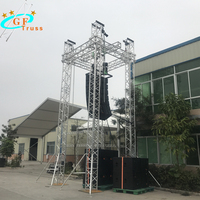 Celosía de aluminio para sistema de sonido altavoz cercha línea Sistema array