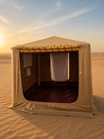 Tente de glamping gonflable de luxe personnalisée, imperméable, en PVC Oxford 0,6 mm, tente à structure pneumatique pour camping en plein air et complexe hôtelier