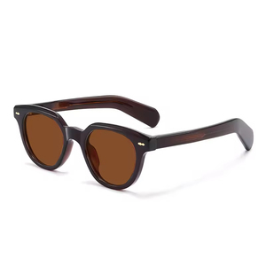 Gafas Retro Mujeres Tr90 Gafas de sol polarizadas 2025 Gafas de diseñador de moda Hombres Gafas de sol redondas Premium Cp - Product Image 1