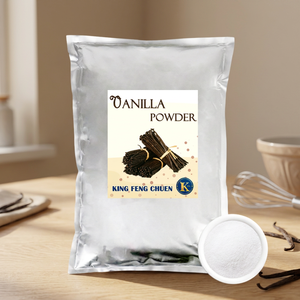 King Feng Chuen, Polvo de Vainilla Certificado por HACCP/ISO22000, Polvo Instantáneo para Té con Leche y Vainilla, con Crema Vegetal y Azúcar, 1KG*20 Bolsas - Product Image 3