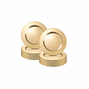 Placa de cargador de metal de Estilo Vintage decorativo para mesa de centro de mesa boda rústica vacaciones cena fiesta comedor Decoración - Product Image 1