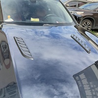 Couvercle de sortie d'air de voiture en fibre de carbone modifiée