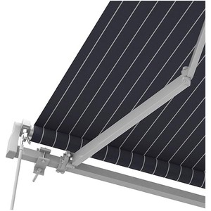 Đang giảm giá! Mặt Trời Bảo Vệ Nhôm Mái Hiên Bóng Râm Đi Thuyền Ngoài Trời Mái Hiên Sắt Khung Polyester Chất Liệu Có Tính Năng Thoải Mái Chung Cánh Tay - Product Image 2