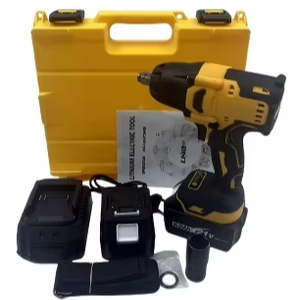 Clé à chocs sans fil portable 21V, batterie au lithium, mode sans balais, clé à chocs électrique, tournevis, couple - Product Image 3