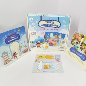 Kit Créatif d'Argile à Séchage à l'Air pour Enfants : Scènes d'Histoires et Jouets Artisanaux DIY pour l'Apprentissage Préscolaire - Product Image 1