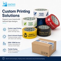 Cinta de Embalaje Jastom al por Mayor, Rollos de BOPP con Opciones de Impresión Personalizada para Distribuidores y Pedidos al por Mayor