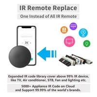 Contrôleur IR intelligent WiFi Tuya avec télécommande infrarouge universelle sans fil RF433 RF315 pour téléviseurs, climatiseurs, ventilateurs, lecteurs DVD