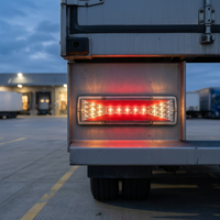 Feu arrière LED 12V 24V pour camion, feu combiné arrière, clignotant, feu de freinage pour véhicule agricole