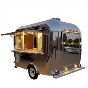 Remolque de Comida Móvil, Diseño de Mini Food Truck, Cocina, Restaurante Retro, Comprar Food Truck - Product Image 1