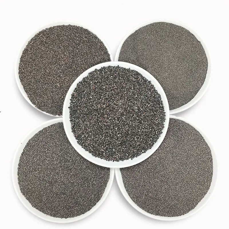 Brown corundum 85% alumina glass spray 100 mesh