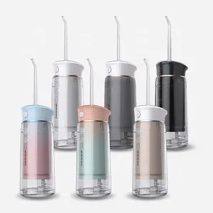 Water Flosser Mini Pulse Cordless High Pressure 4 Modes 180ml Capacity Portable Dental Irrigator Oral Cleaner Water Flosser