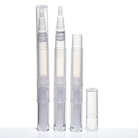 Tube de brillant à lèvres 2 ml, 3 ml, 4 ml, huile pour cuticules, vernis à ongles, accessoires de maquillage, contenant cosmétique vide, stylo twist avec pinceau