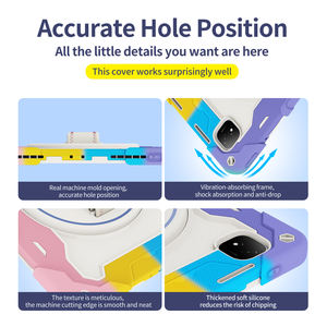 Funda suave de silicona antiestrés para tableta con soporte giratorio para <span class=keywords><strong>Huawei</strong></span> Honor Pad GT Pro 12,3 - Product Image 2