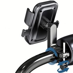 Support magnétique étanche pour vélo avec ventouse en métal, fixation automatique Quad Lock, support de téléphone portable avec verrou de sécurité - Product Image 2