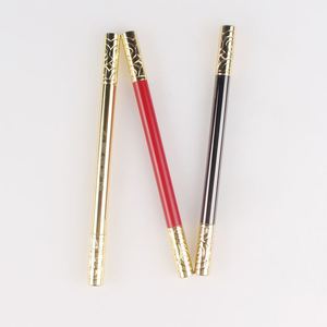 Luxury Signature Brass Metal Gel Ink <b>Pen</b> With Personalized Customise Logo Business Gift Quality Bullet Vintage Fantasy Fancy - Product Image 1