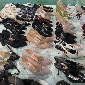 أحذية مستعملة بكعب عالٍ مستعملة للبيع بالجملة أحذية إيطالية عالية الجودة مريحة أزياء السيدات أحذية مختلطة النمط - Product Image 5