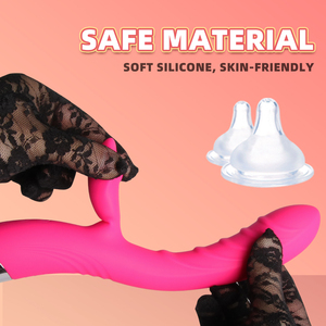 Vibrateur puissant pour femmes 2 en 1 Stimulateur du clitoris et du point G Vibromasseur <span class=keywords><strong>Vibro</strong></span> Wand Jouets sexuels Masturbation féminine Adultes Sex Shop - Product Image 4