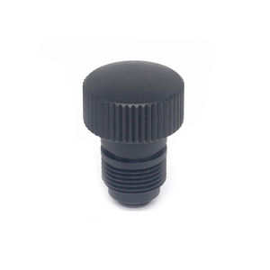 Perno de cámara semiroscado con cabeza moleteada de óxido negro personalizado del fabricante de hardware - Product Image 3