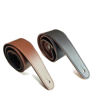 Correa de Guitarra de Cuero Genuino, Ajustable, de Cuero PU Suave, para Guitarra Acústica, Eléctrica y Bajo, Cómoda y Ancha - Product Image 6