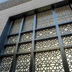 거실과 식당을위한 아트 데코 디자인 인테리어 장식 파티션을위한 골드 스테인레스 스틸 또는 알루미늄 스크린 - Product Image 5