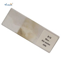 Mineral Slides Set Raw Rocks Slides Mineral Thin Section Geography Prepared Slides