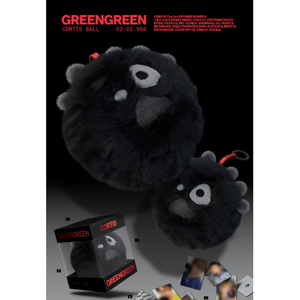 CORTIS 2nd EP Tech Accessories GREENGREEN ลูกบอล CORTIS สำหรับหนังสืออิเล็กทรอนิกส์ K-Pop วัสดุพลาสติกสำหรับงานภาษาเกาหลี สินค้าขายดี - Product Image 2