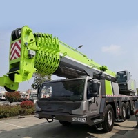 Grue tout-terrain lourde ZAT1100V753 110t, grue mobile multi-directionnelle hors route pour l'installation d'éoliennes