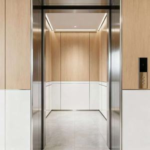 Ascenseur panoramique moderne OTIS à engrenages, ouvert sur trois côtés, capacité 400 kg, pour hôtels - Product Image 2