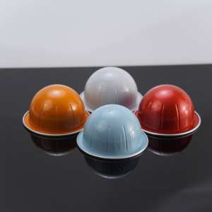 Couvre-capsules en aluminium auto-adhésif de qualité alimentaire, tempérament doux, 2,44 pouces, pour capsules de café <span class=keywords><strong>Nespresso</strong></span> - Product Image 2