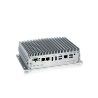 Mini PC embarqué sans ventilateur de 12e génération avec processeur I3 I5 I7 et 4 ports LAN, fabriqué à Shenzhen, pour le contrôle industriel