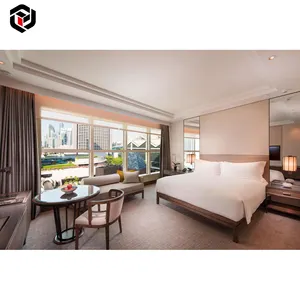 Klasik otel mobilya 5 yıldızlı otel mobilyası yatak odası takımı yüksek kalite avrupa Modern yatak odası minder E1 sınıf malzemeler