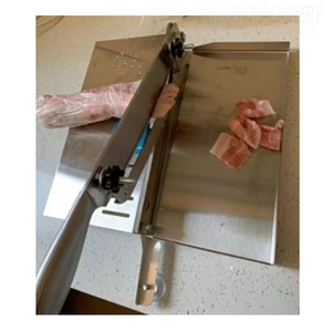 Scie à os de <span class=keywords><strong>boucherie</strong></span> manuelle Machine de découpe de viande Trancheuse de coupe d'os de viande d'os pour acier inoxydable - Product Image 3