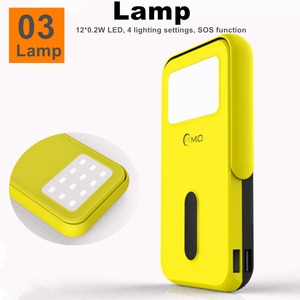 Linterna multifuncional Led Cargador portátil Powerbank Paquete de batería externa 10000mAh Banco de energía solar para teléfono móvil - Product Image 3