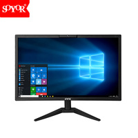 Fábrica al por mayor 19/20/22/24 pulgadas Monitor de PC de escritorio Monitores LED con cámara de altavoz