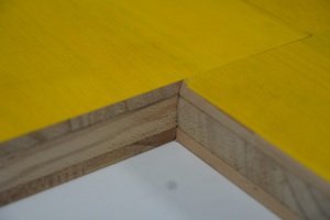 Impermeabile E0 eco-friendly pino 3 strati di colore giallo pannello di chiusura in legno compensato di pino per cassaforma di costruzione - Product Image 6