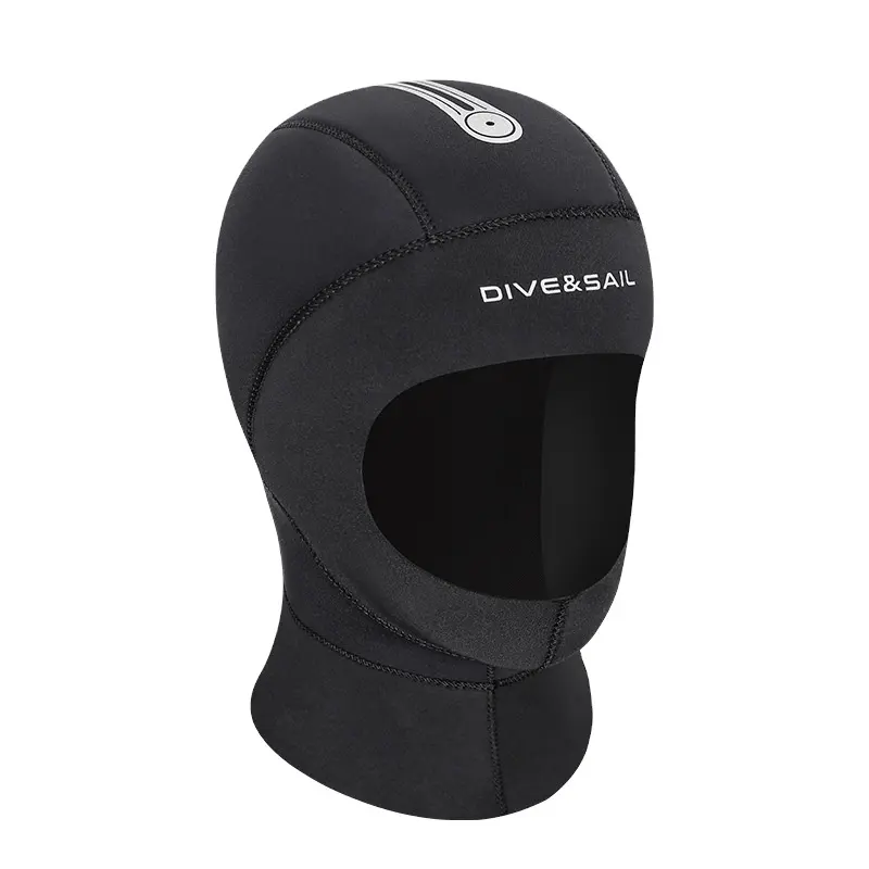 5mm căng CR Neoprene mịn da mùa đông nước lạnh đầy đủ Nắp mũ mũ thể thao nước ấm lướt sóng bơi lặn mui xe