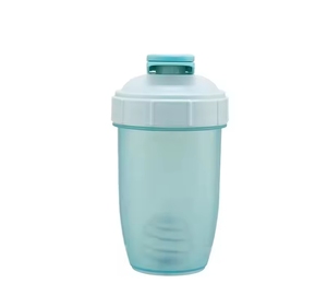 New Style Fitness Protein Shaker Cup 500ml Sports Gym Water Bottle Scale Eco-Friendly PC <b>Plastic</b> <b>Straw</b> Cap Back School Unisex - Product Image 5