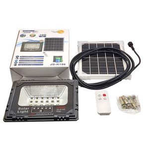 Nouveau <span class=keywords><strong>projecteur</strong></span> <span class=keywords><strong>solaire</strong></span> <span class=keywords><strong>LED</strong></span> série JDK IP65 500W pour extérieur, en aluminium avec affichage de puissance, pour usage routier - Product Image 1