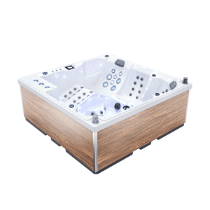 Lovia bain à remous spa extérieur bain à remous avec jacuzzier balboa spa <span class=keywords><strong>pompe</strong></span> à <span class=keywords><strong>chaleur</strong></span> 6 personnes hottub spa extérieur système de jet débordement bain à remous - Product Image 1