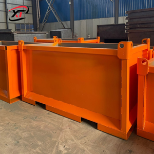 Контейнеры для отходов, контейнеры для мусора из углеродистой стали с карманом для вилочного погрузчика - Product Image 2