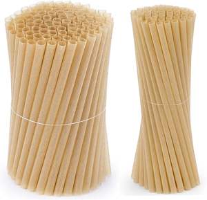 Pailles en PLA jetables, pailles à boire jetables, bâtonnets à mélanger jetables - Product Image 1