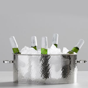<b>Beer</b> <b>Bucket</b> for Indoor & Outdoor Party Decor 2024 Premium Quality Handmade Metal Wine Cooler for Wedding Decor Best Seller - Product Image 1