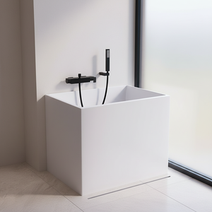 <span class=keywords><strong>Baignoire</strong></span> autoportante en acrylique Gurgle, style japonais, mini-<span class=keywords><strong>baignoire</strong></span> profonde avec siège pour petits appartements - Product Image 3