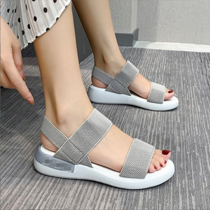 New Summer <strong>Sports</strong> <strong>Sandals</strong> Elastic Flat Outsole <strong>Women's</strong> - Product Image 3
